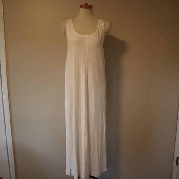 Lululemon Lab White Dress High Side Slit Size 10 - Picture 1 of 10